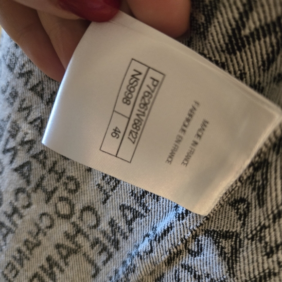 Chanel Denim Vest Size 46 - Picture 4 of 9